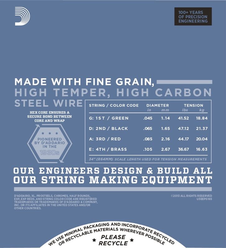 D'Addario ProSteels EPS165