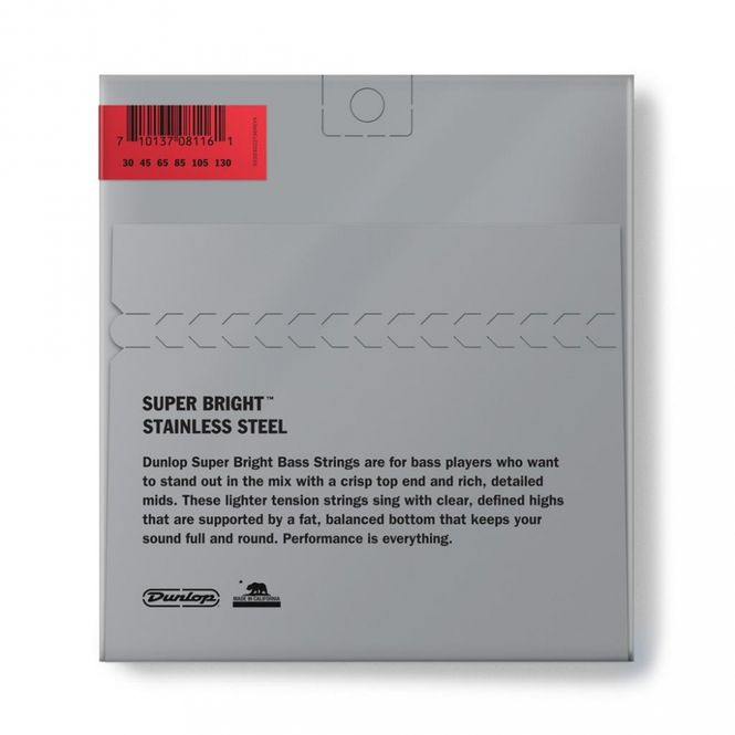 Hovedbilde Dunlop SuperBright Stainless Steel 30-130
