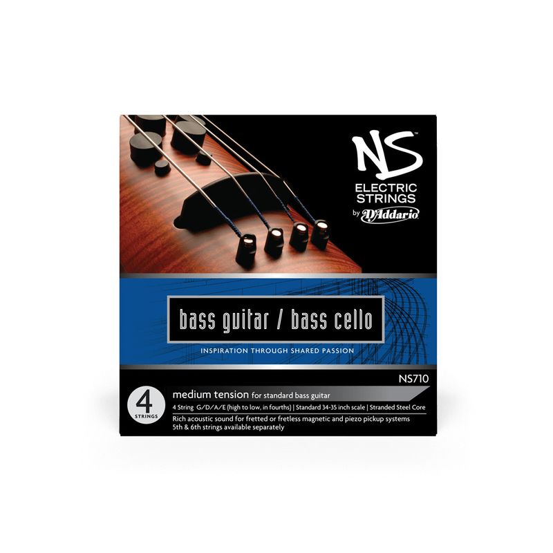 D'Addario NS710 Set Electric OmniBass