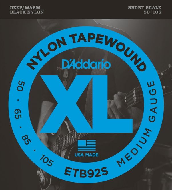 Hovedbilde D'Addario XL Nylon Tapewound 50-105 (Short Scale)