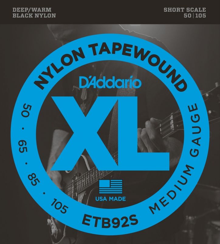 D'Addario XL Nylon Tapewound 50-105 (Short Scale)