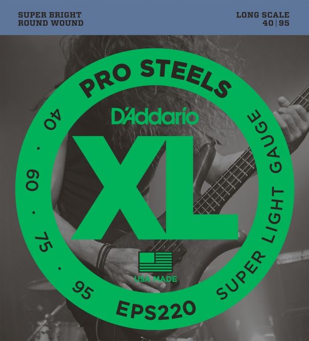 Hovedbilde D'Addario ProSteels EPS220 (40-95)