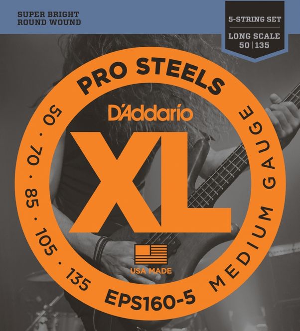 Hovedbilde D'Addario ProSteels EPS160-5