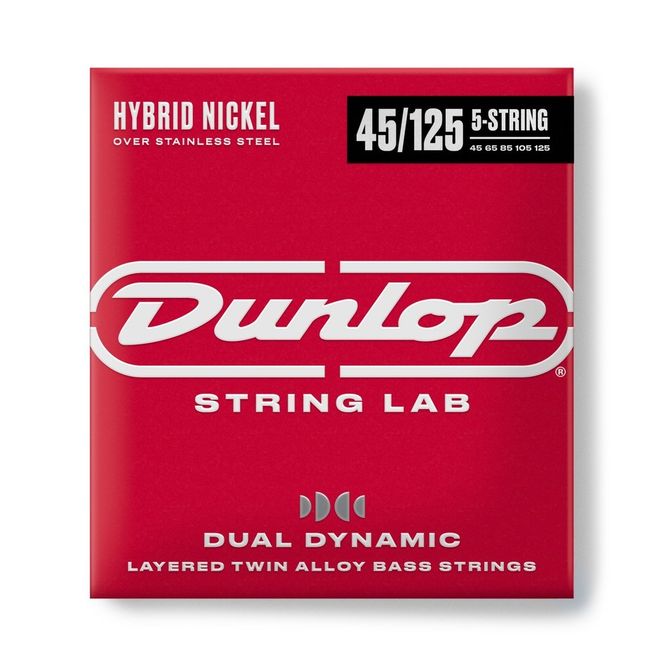 Hovedbilde Dunlop Hybrid Nickel Bass Strings 5-String