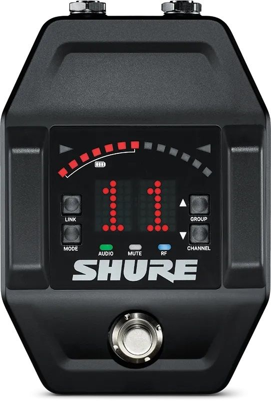 Shure GLXD6+ Wireless Guitar Pedal Receiver