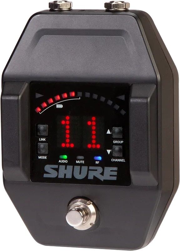 Shure GLXD6+ Wireless Guitar Pedal Receiver