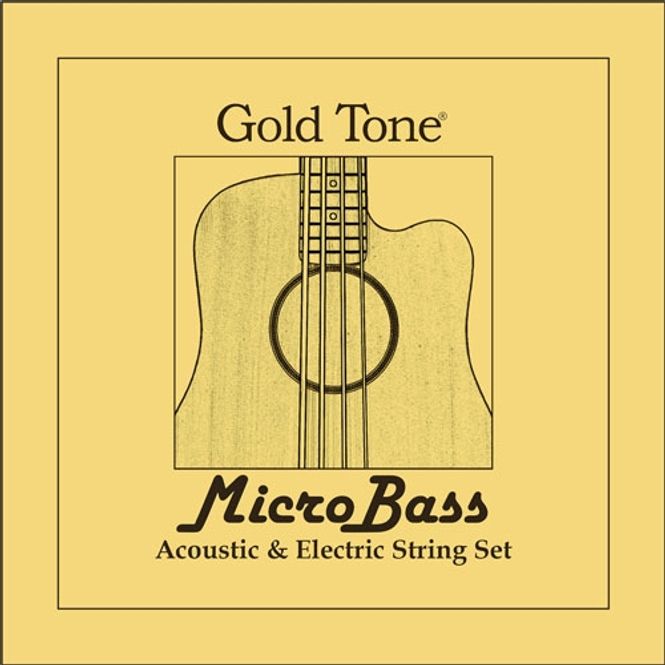 Hovedbilde Gold Tone MicroBass Rubber/Polymer Strings