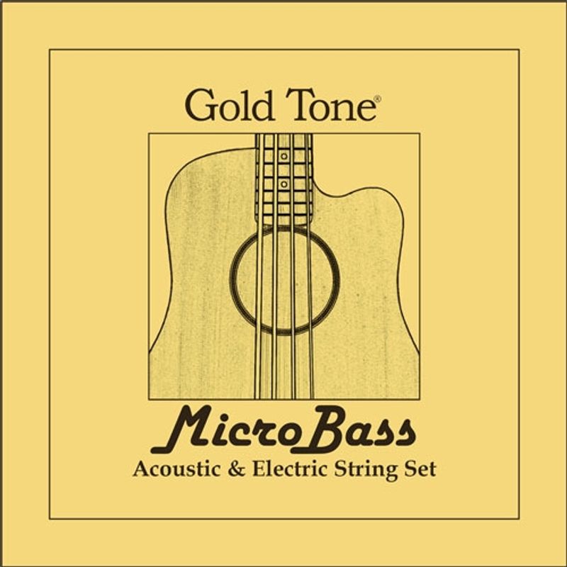 Gold Tone MicroBass Rubber/Polymer Strings