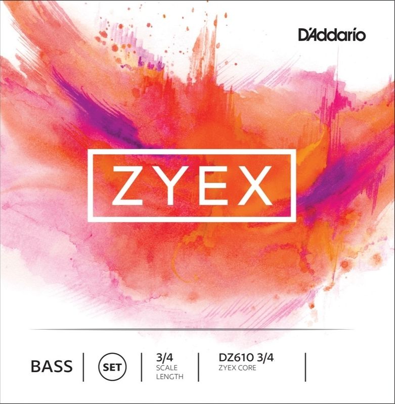 D'Addario Zyex Bass 3/4